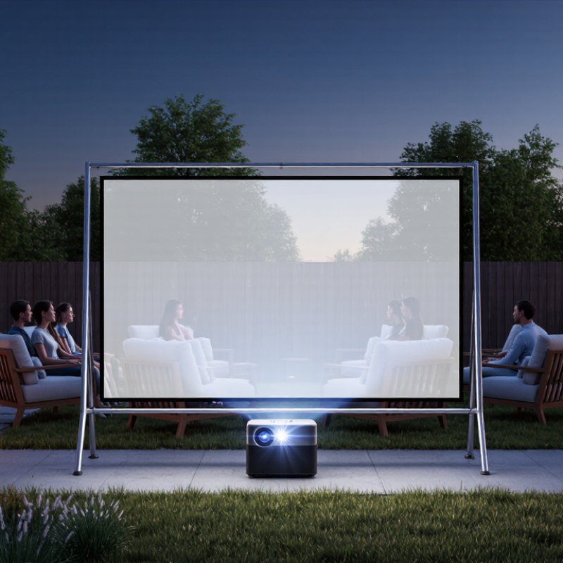 What Is a Rear Projector Screen for Outdoor Use?