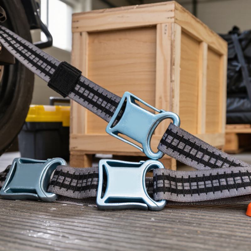 Top Buckle Tie Down Straps for Secure Cargo