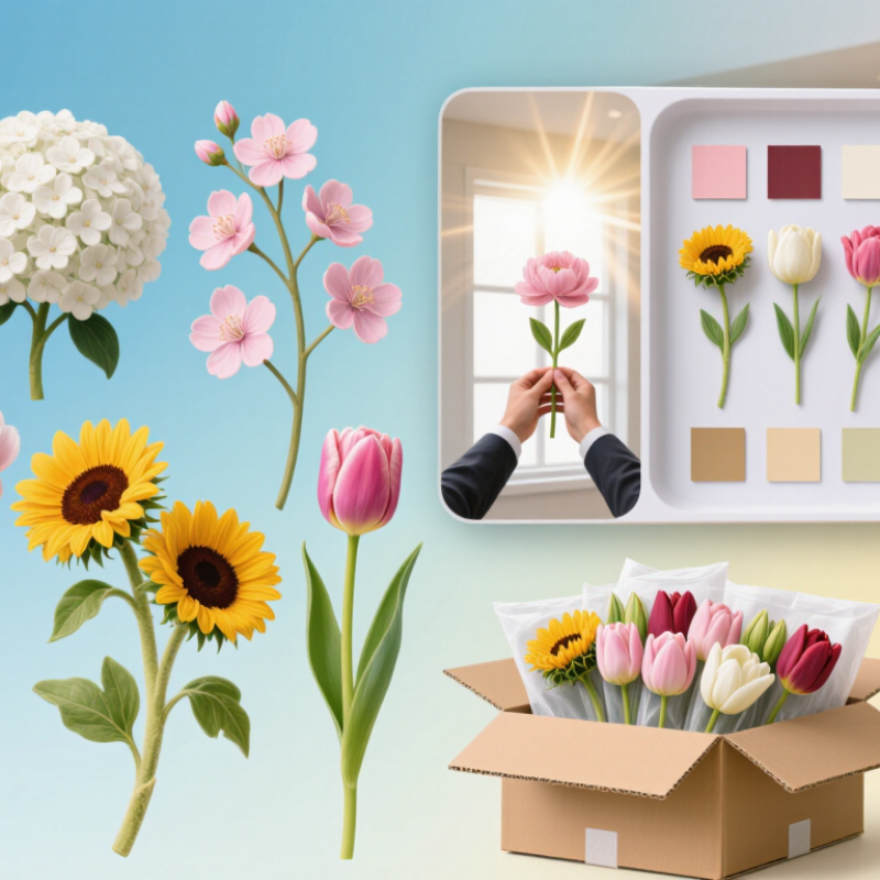 How to Choose Plastic Flowers for Your Business?