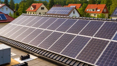 10 Best Roof Solar Panels for Global Buyers?