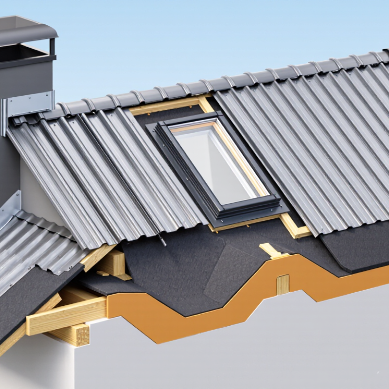 How to Install Metal Roof Flashing?