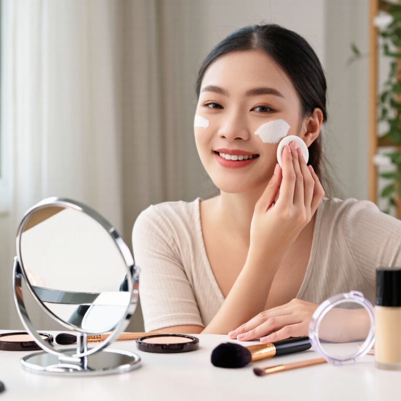 How to Prevent Setting Powder Flashback in Photos?