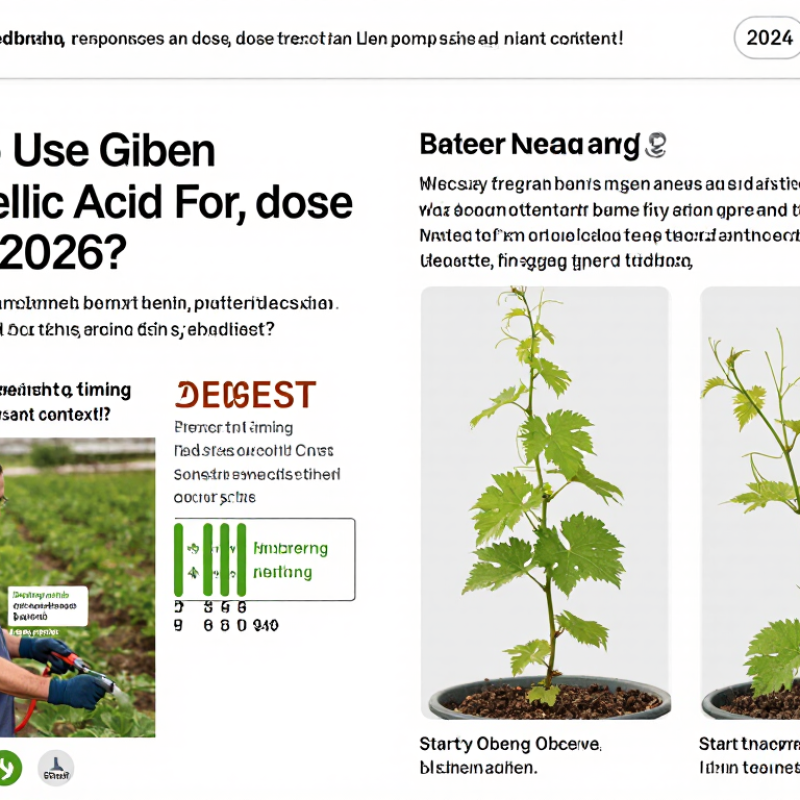 How to Use Gibberellic Acid for Plant Growth in 2026?