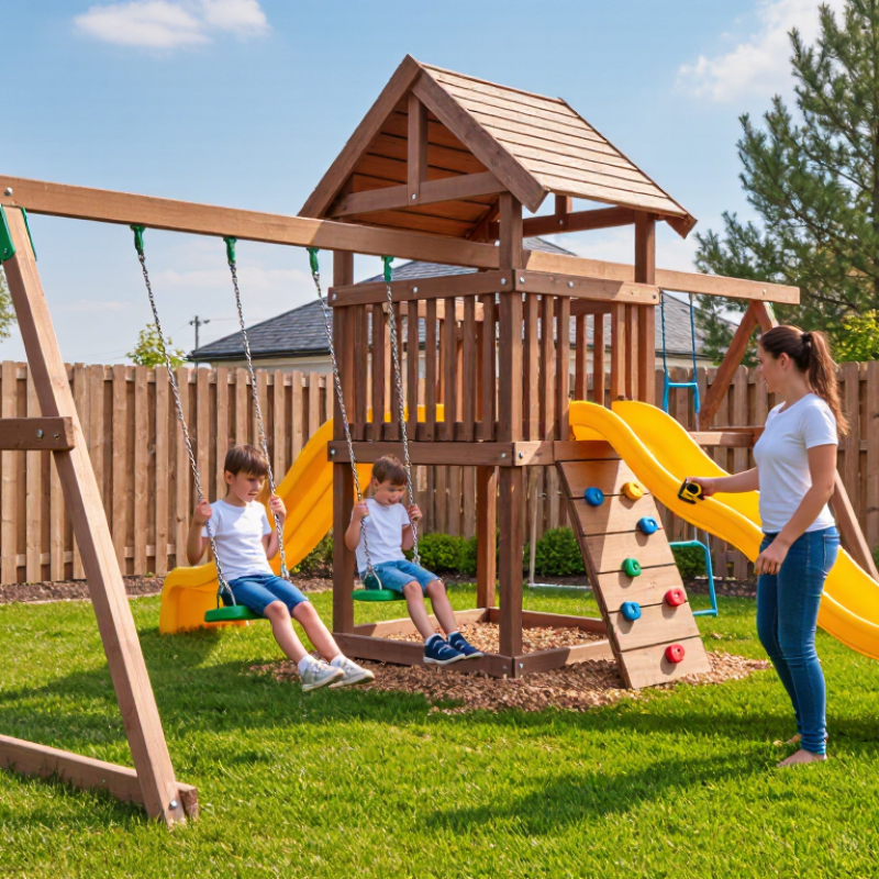 How to Choose the Best Outdoor Wooden Playsets