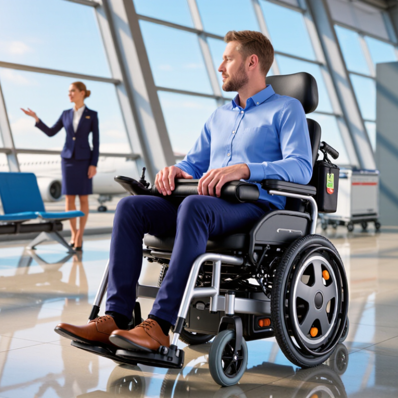How to Take a Power Wheelchair on an Airplane?