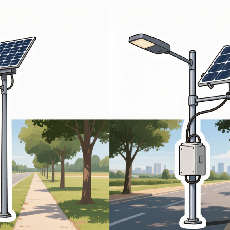 China Top 10 Solar Street Lights Integrated or Split?