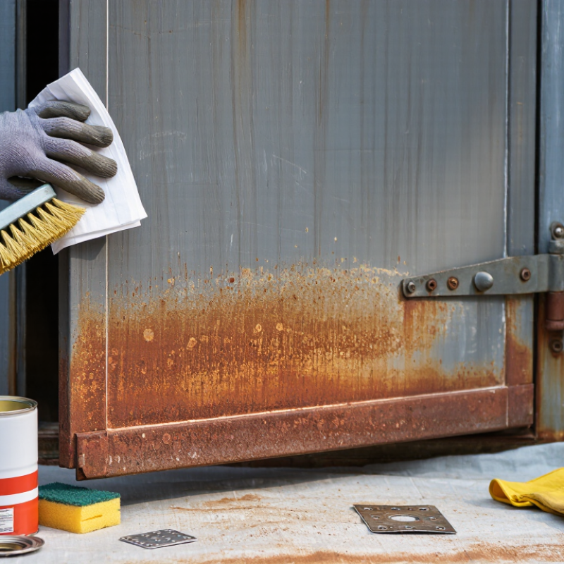 7 Best Ways to Remove Rust from an Old Steel Door?