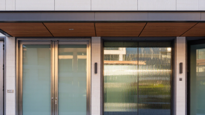 2026 Top Types of Glass Front Doors for Global Buyers