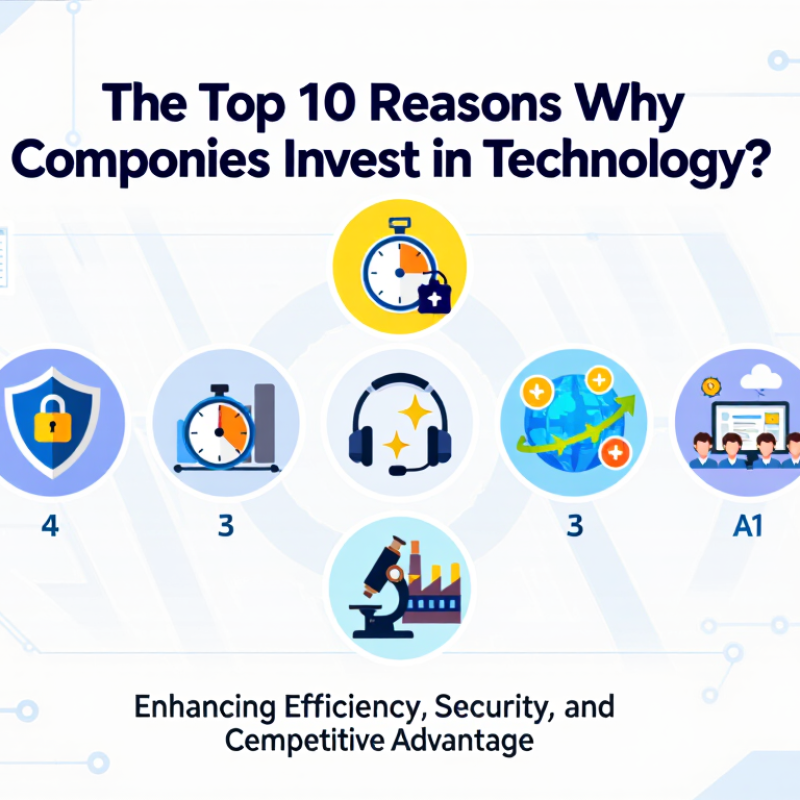 Os 10 principais motivos para empresas investirem em tecnologia?