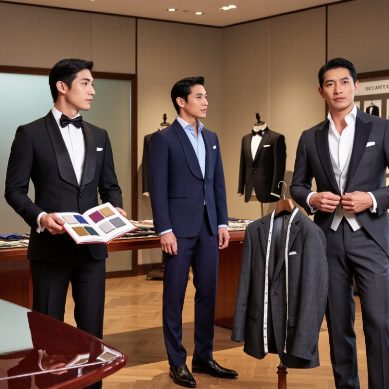 China Best Custom Tuxedos for Men Wholesale Supplier