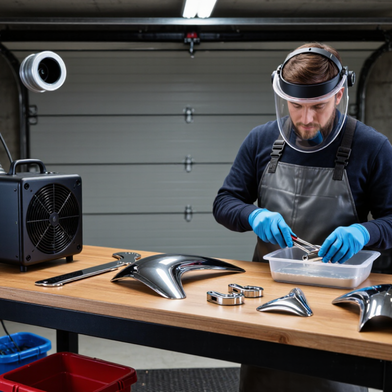 How to DIY Chrome Plating Safely at Home?