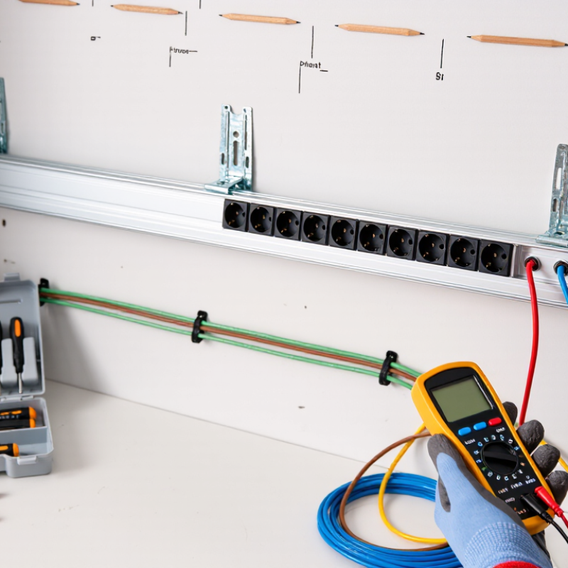 How to Install a Surface Power Track Safely?