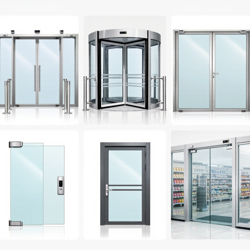 Top 10 Commercial Glass Door Types for Global Buyers