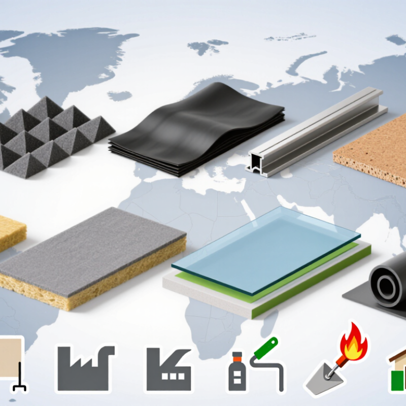 Top 10 Sound Proofing Materials for Global Buyers?