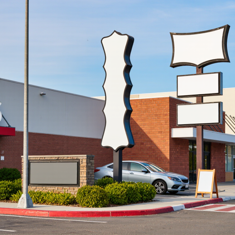 What Are the Top Outdoor Sign Types for Businesses?