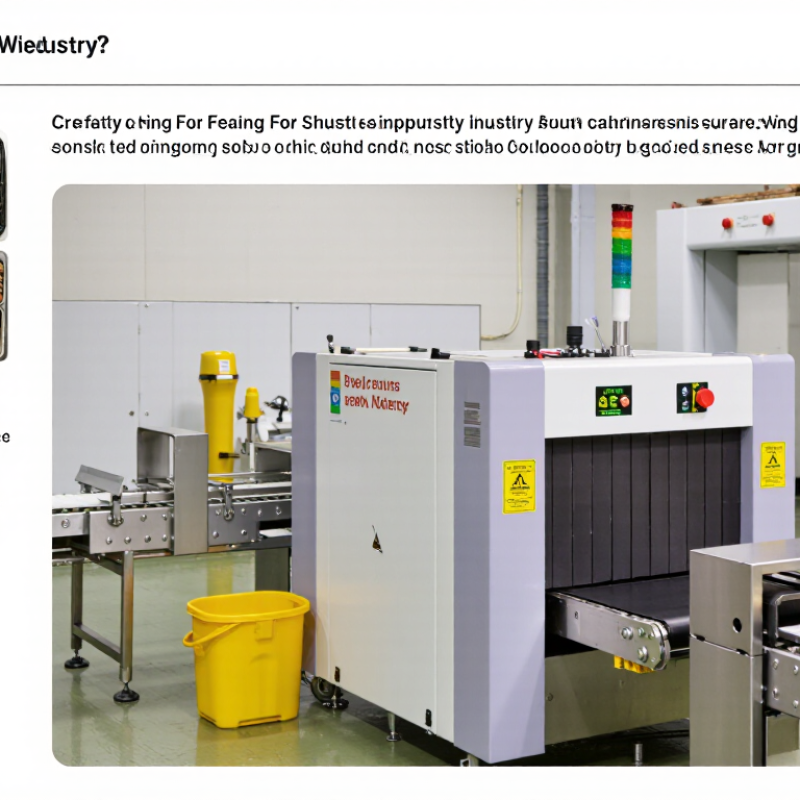 How to Choose an X Ray Machine for the Food Industry?