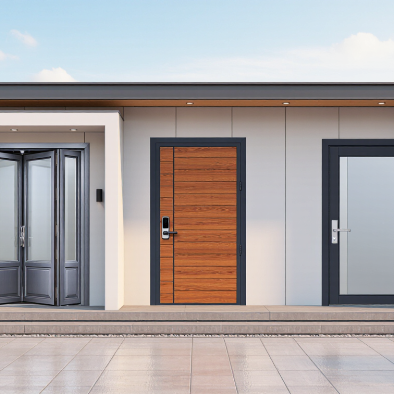 China Top Modern Front Door Manufacturers for Global Buyers