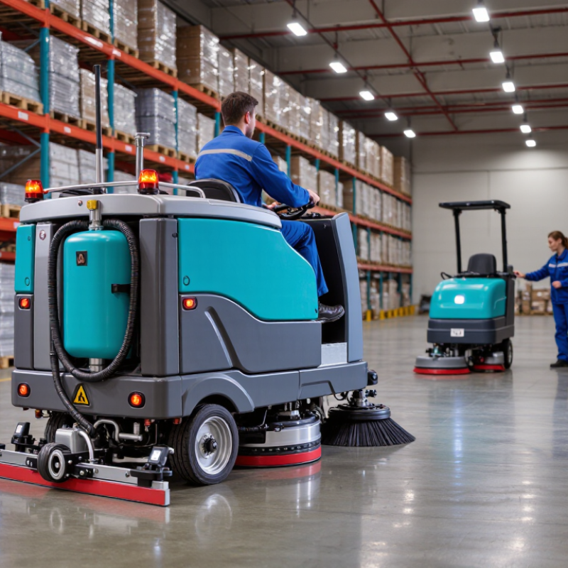 Top Industrial Floor Scrubber Manufacturer in China