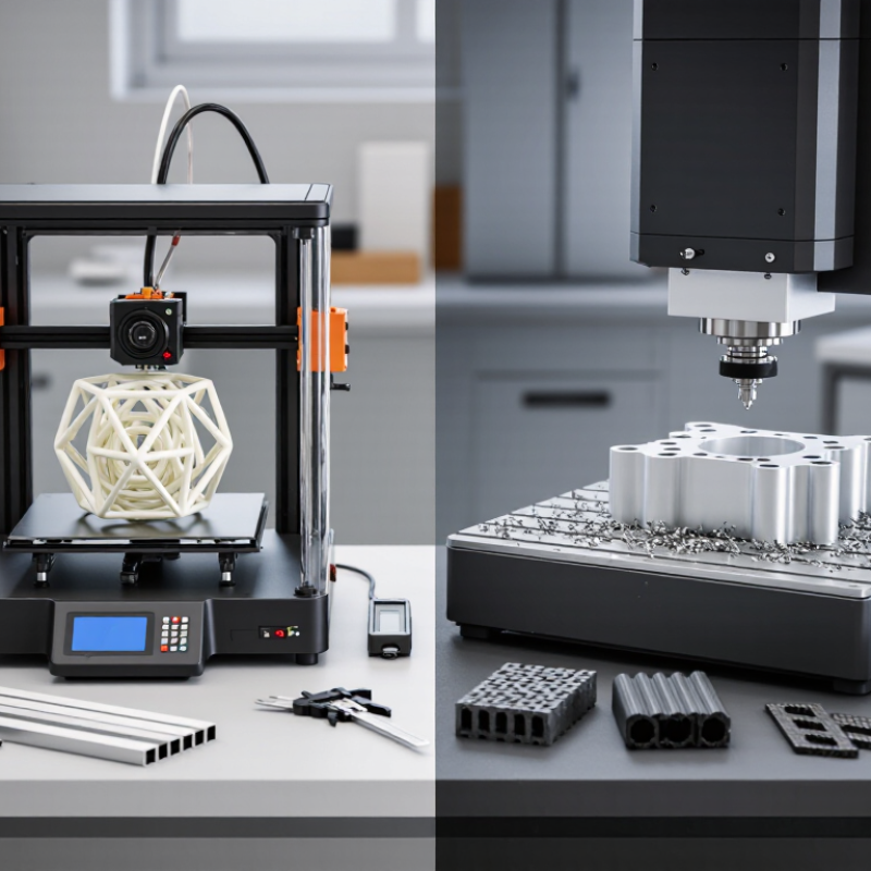 How to Choose Between 3D Printing and CNC Machining?