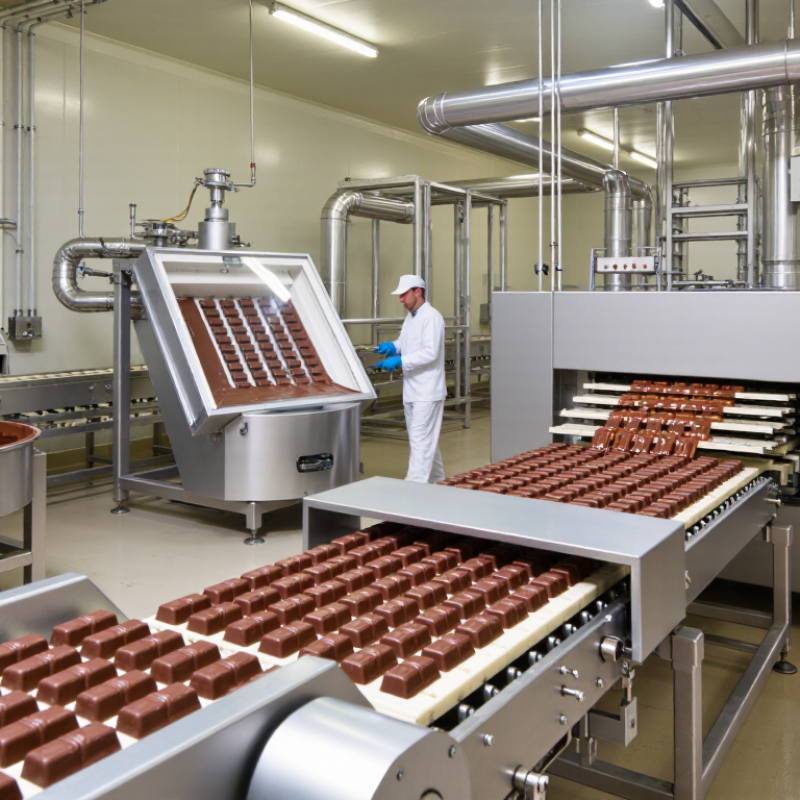 What Is a Chocolate Bar Production Line?