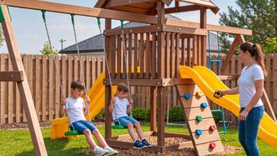 How to Choose the Best Outdoor Wooden Playsets