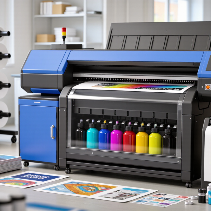 What Is Ink Waste in Large Format Printing How to Reduce It?