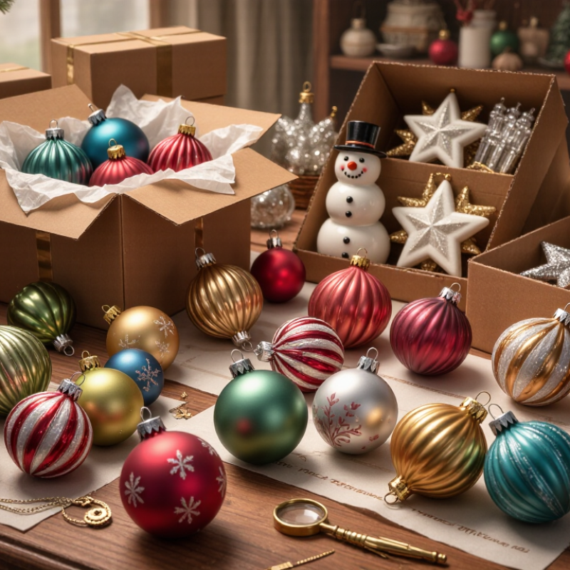 How to Source Retro Christmas Ornaments Wholesale?