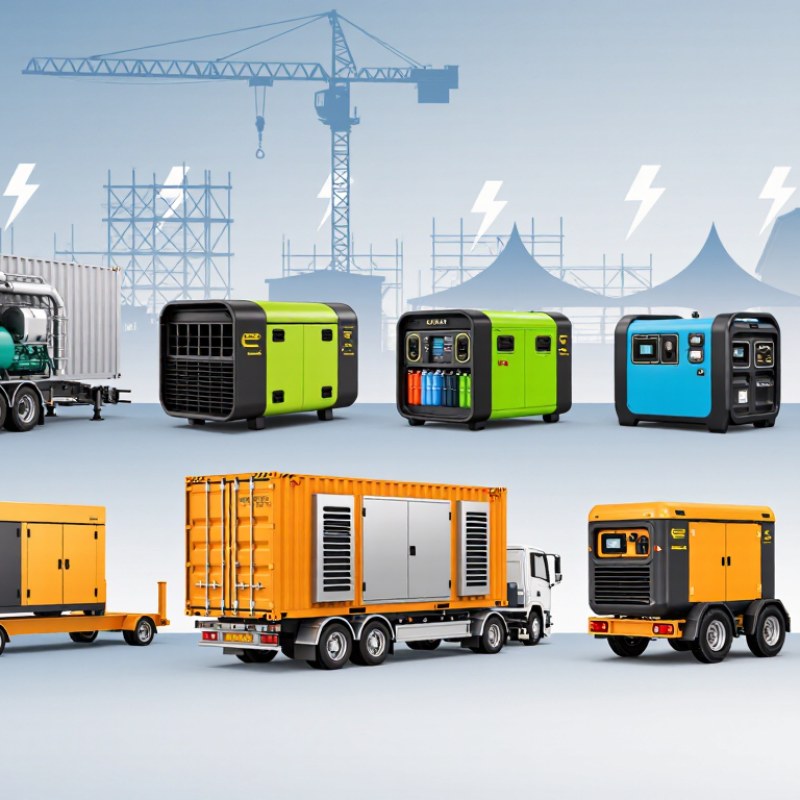 Top 10 Mobile Generator Types for Global Buyers