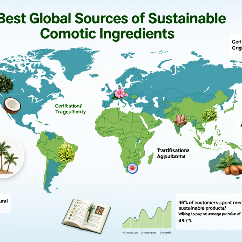 10 melhores fontes globais de insumos cosméticos sustentáveis
