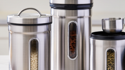2026 How to Choose a Stainless Steel Kitchen Canister?