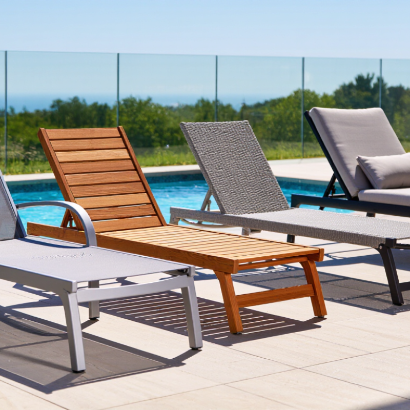 Why Are These the Best Materials for Outdoor Lounge Chairs?