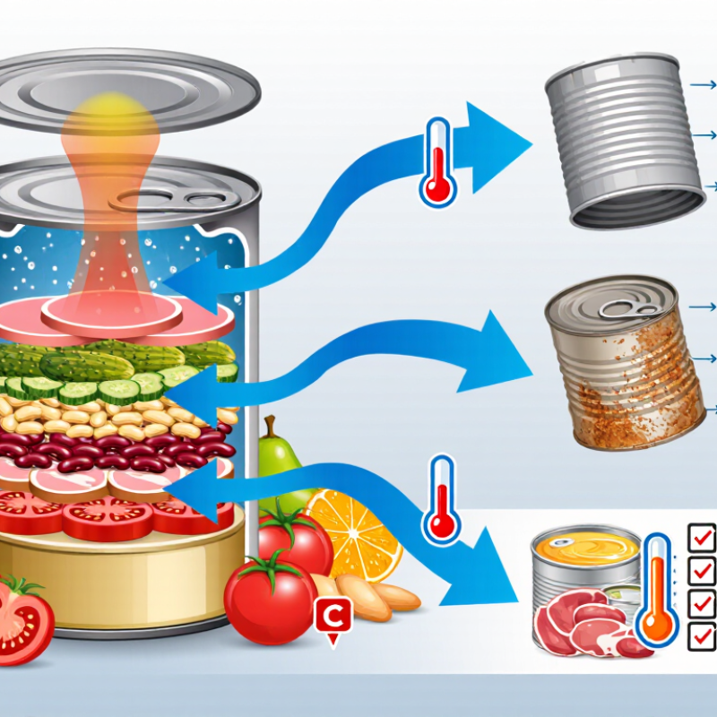 ¿Por qué los alimentos enlatados no requieren conservantes?
