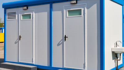 Why Choose a Portable Sanitary Toilet Module?