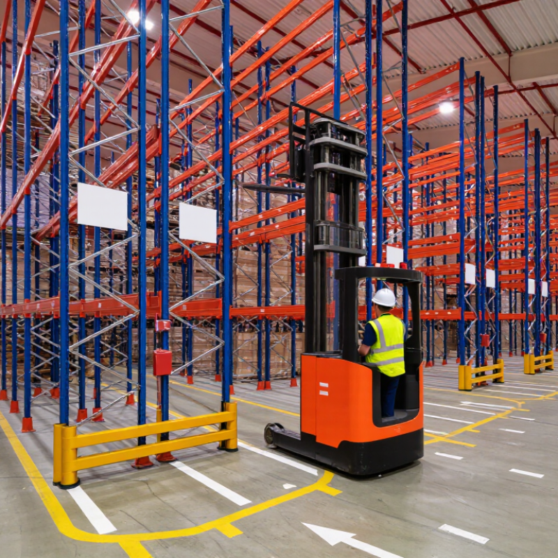 How to Prevent Forklifts Hitting Warehouse Rack Uprights in 2026?