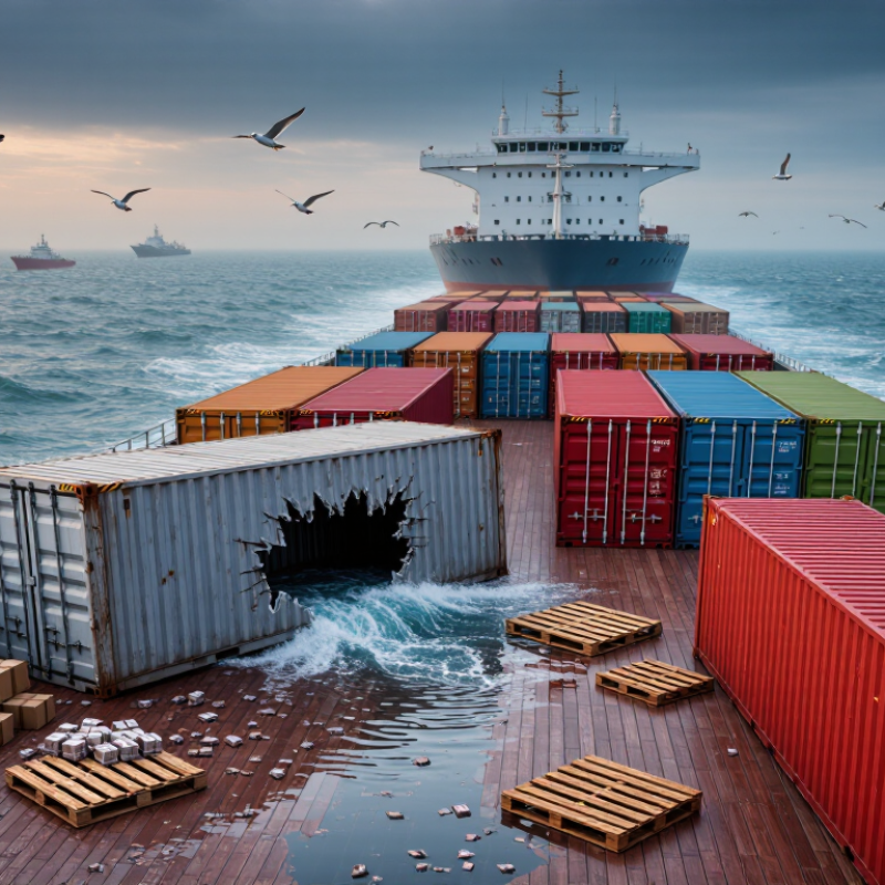 What Happens If Your Freight Container Is Damaged at Sea?
