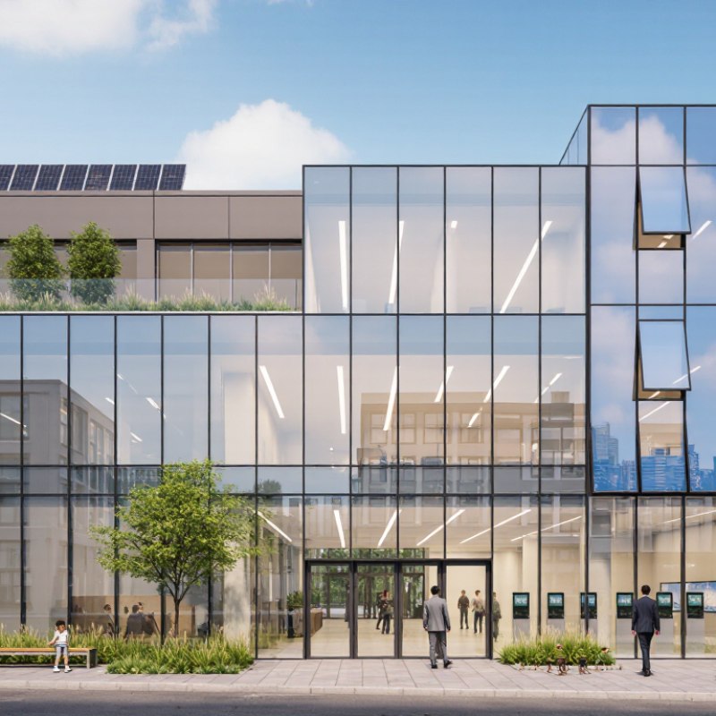 How Glass Contributes to Green Building Design in 2026?