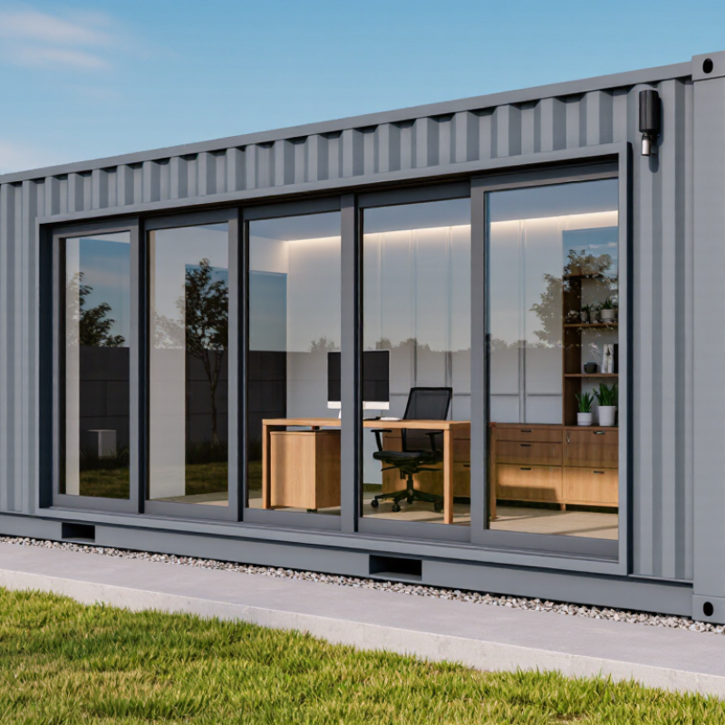 How to Build a Shipping Container Home Office