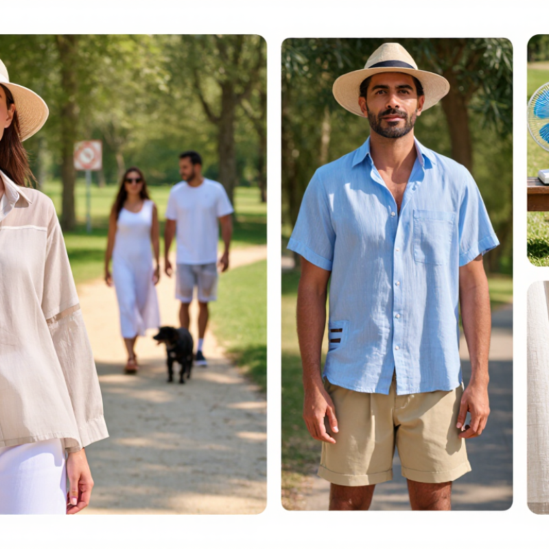 What Is the Best Clothing for Hot Humid Weather?