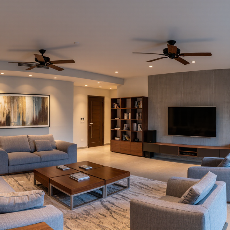 How to Place Downlights in a Living Room?