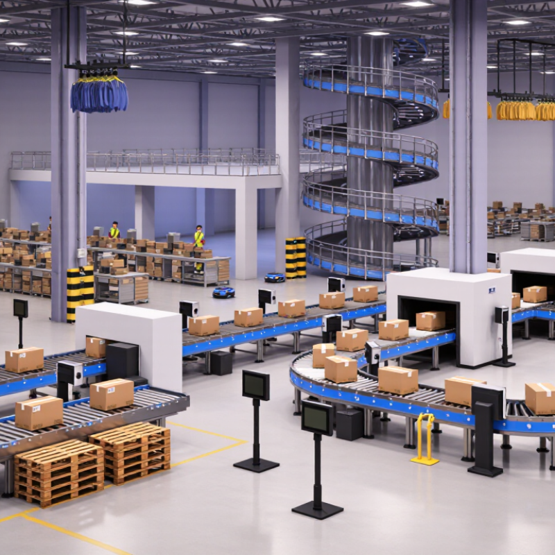 What Types of Conveyor Systems Are Used in Logistics?