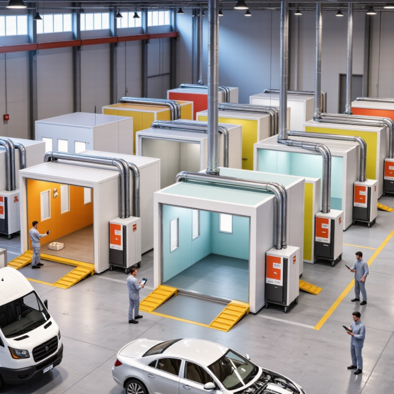 Top 10 Paint Booth Rental Options for Global Buyers