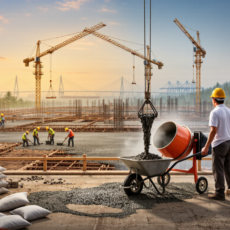 Why I Mix Concrete for Global Construction Projects?