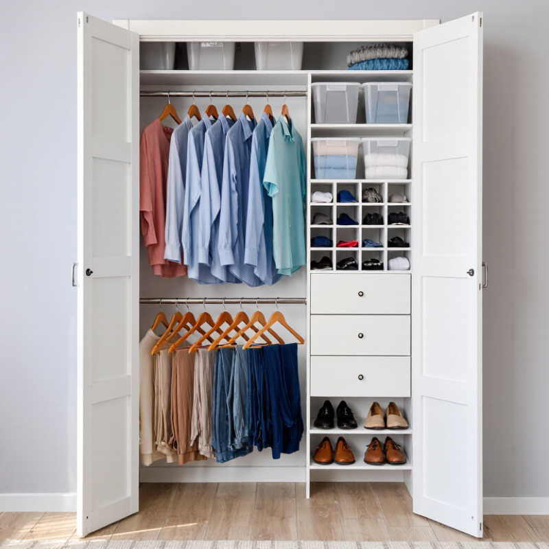 Top 10 Ways to Organize Clothes in a Small Closet?