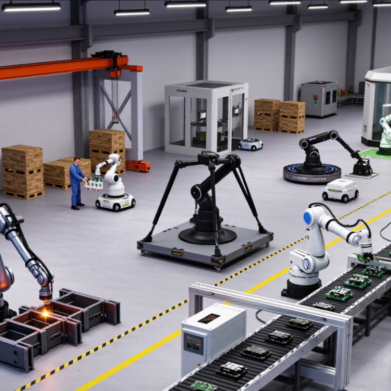 What Are the Top 10 Types of Industrial Robots?