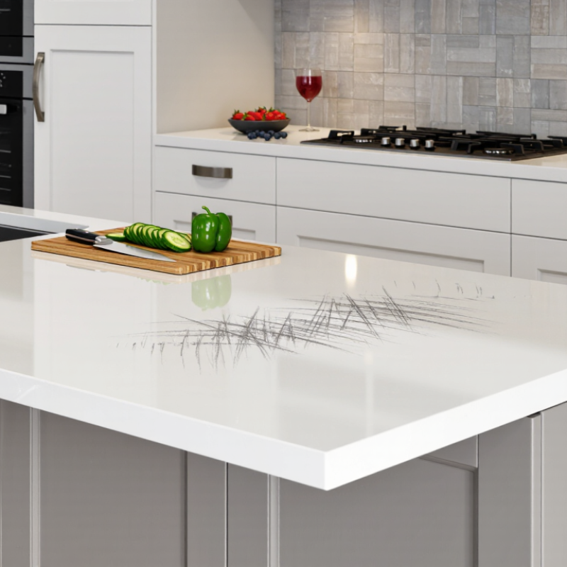 How Easily Does Quartz Stain or Scratch?