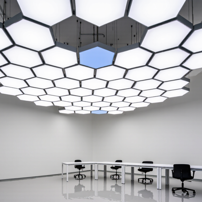 How to Install Hexagon LED Lights on Ceiling?