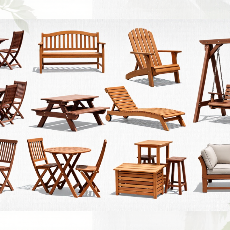 What Are the Top 10 Wooden Garden Furniture Types?