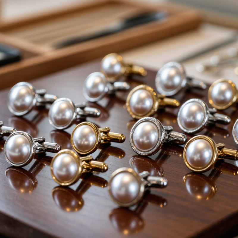 Where to Find China Best Pearl Cufflinks Wholesale?