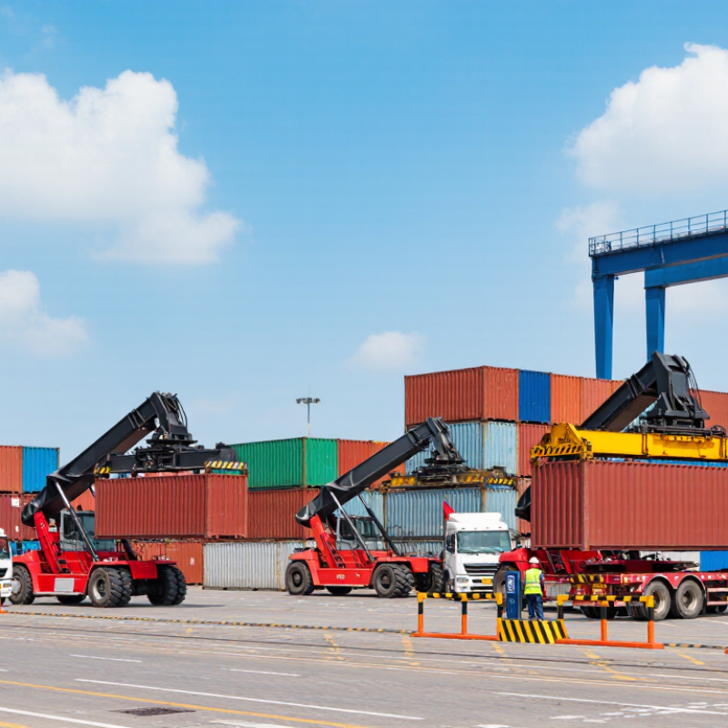 Top 10 Side Loader Crane Manufacturers for Global Buyers