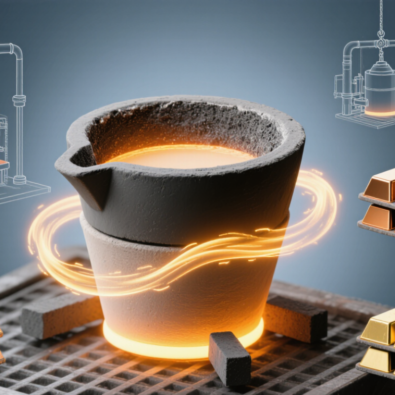 Why Choose a Graphite Clay Crucible for Metal Melting?